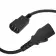Удлинитель GCR 5.0m, С13 - С14, черный, 3*0,75mm [GCR-54331]