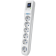 Сетевой фильтр Pilot L GP 6 розеток (5 евро + 1GP) 7 м/ Surge protector Pilot L GP 6 outlets (5 EUR + 1GP) 7 m white