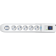 Сетевой фильтр Pilot L GP 6 розеток (5 евро + 1GP) 10 м/ Surge protector Pilot L GP 6 outlets (5 EUR + 1GP) 10 m white