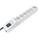 Сетевой фильтр Pilot L GP 6 розеток (5 евро + 1GP) 10 м/ Surge protector Pilot L GP 6 outlets (5 EUR + 1GP) 10 m white