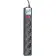 Фильтр-удлинитель Power Cube 3м д/подкл. к UPS(C14) 5 роз., 10А черный/граффит/ Surge protector Power Cube 3m for conn. to UPS(C14) 5 outlets, 10A black/graffite