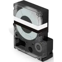 Лента / Epson Tape LK-3TBW Strng adh Blk/Clear 9/9