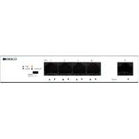 Коммутатор/ Unmanaged Switch 4x1000Base-T PoE, 1x1000Base-T, PoE Budget 60W, Long-range PoE up to 250m, metal case
