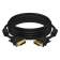 Кабель GCR PROF 5.0m DVI-D, черный, GOLD, ферритовые кольца, OD 8.5mm, 28 AWG, DVI/DVI, 25M/25M, двойной экран [GCR-54235]