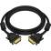 Кабель GCR PROF 1.0m DVI-D, черный, GOLD, ферритовые кольца, OD 8.5mm, 28 AWG, DVI/DVI, 25M/25M, двойной экран, GCR-54237 [GCR-54237]