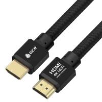 Кабель GCR PROF 1.5m HDMI 2.0, черный ECO Soft капрон, AL корпус черный, HDR 4:4:4, Ultra HD, 4K 60Hz/5K*30Hz, 3D, 18.0 Гбит/с, 28AWG, GCR-54986 [GCR-54986]