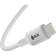 Кабель GCR PREMIUM 1.0m TypeC/Lightning MFI POWER DELIVERY 18 W, быстрая зарядка, белый силикон, AL case белый, белый ПВХ, GCR-53533 [GCR-53533]