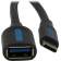 Переходник Адаптер-Vention USB CM/ OTG USB 3.0 AF, гибкий - 0,15м. [CCVBB]
