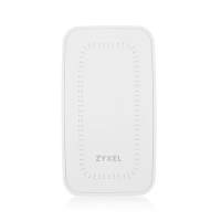 Точка доступа/ Access point Zyxel NebulaFlex Pro WAX300H, WiFi 6, 802.11a/b/g/n/ac/ax (2.4 and 5 GHz), MU-MIMO, wall-mounted, 2x2 antennas, up to 575+2400 Mbps, 4xLAN GE (1x PoE out), 3G/4G protection, PoE only