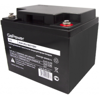 Аккумулятор свинцово-кислотный GoPower LA-12260 12V 26Ah / Аккумулятор свинцово-кислотный GoPower LA-12260 12V 26Ah клеммы под болт M5