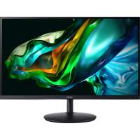 Монитор ACER SH242YEbmihux 23,8'', ZeroFrame, UltraThin Black, 16:9, IPS, 1920x1080, 1 / 4ms, 250cd, 100Hz, 1xHDMI(1.4) + 1xType-C(65W) + Audio out, Speakers 1Wx2, sync HDMI VRR, Type-C FreeSync, H.Adj. 80