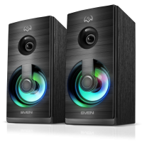 Компьютерная акустическая система Sven SPS-512, черный (6 Вт, питание USB, подсветка) [SV-020156]