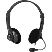 Гарнитура Defender Aura 104 черный, кабель 1,8 м [63104]