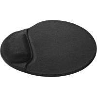 Коврик Defender для компьютерной мыши Easy Work черный, лайкра, 260х225х5 мм [50905]