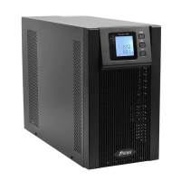 ИБП POWERMAN Online 3000, LCD, двойного преобразования, 3000ВА, 2700Вт, 2 евророзетки с резервным питанием, USB, RS232, слот SNMP, разъем EPO, внешний блок батарей (в комплект не входит),  191 х 460 х 337 мм., 11 кг./ UPS POWERMAN Online 3000, LCD, dual c