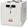 Стабилизатор POWERMAN AVS 10000D, ступенчатый регулятор, цифровые индикаторы уровней напряжения, 10000ВА, 140-260В, максимальный входной ток 50А, клеммная колодка, IP-20, напольный,  410мм х 280мм х 310мм, 15.5 кг./ Stabilizer POWERMAN AVS 10000D, step-ty
