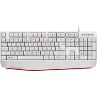 Клавиатура Defender проводная Atom HB-546 RU,белый,104+FN,1.8м [45547]