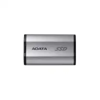Твердотельный накопитель ADATA External SSD SD810, 1000GB, Type-C, USB 3.2 Gen2х2, up to R/W 2000/2000 MB/s, 72.7x44x12.2mm, Silver (5 лет) [SD810-1000G-CSG]