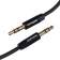 Кабель AUX GoPower Jack 3.5mm (m)-Jack 3.5mm (m) 1.5м TPE черный в пакете (1/400) [00-00027479]