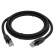 GCR Патч-корд PROF прямой 3.0m, UTP медь кат.6, че, 24 AWG, ethernet high speed 10 Гбит/с, RJ45, T568B, GCR-52582