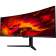 Монитор ACER EI491CRSBMIIIPHX 49'', ZeroFrame Yes, Curved 1800R Black, 32:9, VA, 3840x1080, 4ms, 400cd, 144Hz, 1xHDMI(2.0) + 2xHDMI(1.4) + 1xDP(1.2) + Audio Out, Speakers 3Wx2, sync: FreeSync Premium Pro, hdr: HDR 400, hadj 95