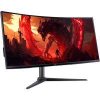 Монитор ACER XZ340CUHBIIPHX 34'', ZeroFrame Yes, Curved 1500R Black, 21:9, VA, 3440x1440, 1 / 5ms, 250cd, 100Hz, 2xHDMI(2.0) + 2xDP(1.4) + Audio outsync: FreeSync, hdr: HDR 10, hadj 100