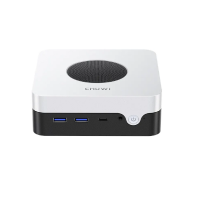Компьютер Chuwi LarkBox X  Intel N-series N100(0.8Ghz)/12288Mb/512SSDGb/Int:Intel UHD Graphics/BT/WiFi/war 1y/0.4kg/Grey+White/Win11Pro + USB2.0*2/USB3.2*2/Type-C*1/HDMI*1/DP*1/RJ45*2/WIFI6,BT5.2/bracket