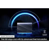 Внешние HDD и SSD Samsung External SSD T9, 2000GB, Type-C, USB 3.2 Gen2, R/W 2000/2000MB/s, 88x60x14mm, Black (12 мес.) [MU-PG2T0B/WW]