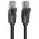 Патч-корд Vention прямой UTP cat.6, RJ45 - 15м. Черный