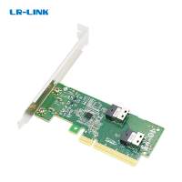 Серверный адаптер LR-Link PCIe x8 to Two SlimSAS SFF-8654 4i Adapter [LRNV9F12]