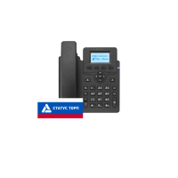 IP-телефон/ IP-телефон Flat-Phone C10: 2 SIP-аккаунта, 2 порта 10/100BASE-T (RJ-45), ЖК-дисплей, PoE, ТОРП