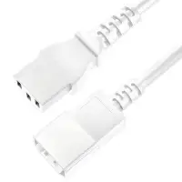 Удлинитель GCR 3.0m, С13 - С14, белый, 3*0,75mm [GCR-54355]