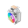 Кулер для процессора PcCooler R400 ARGB WH (180W, 4-pin PWM, 133mm, Al/Cu, 4x6mm, ARGB, 1x92mm, 40.94CFM, 30dBA, 2200RPM, S: 1851/1700/1200/115X, AM5/AM4, white) [R400 ARGB WH]