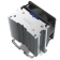 Кулер для процессора PcCooler S93 V2 (100W, 3-pin, 125mm, Al/Cu, 2x6mm, 1x92mm, 48CFM, 22dBA, 2200RPM, S: 1700/1200/115X, AM5/AM4, silver, black) [S93 V2]