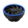 Кулер для процессора PcCooler E126M B (92W, 4-pin PWM, 70mm, Al/Cu, -mm, Blue LED, 1x120mm, 56CFM, 26.5dBA, 1800RPM, S: 1700/1200/115X, AM5/AM4, black) [E126M B]
