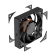 Кулер для корпуса PcCooler F5R120 (120x120x25mm, 4-pin PWM, 86.73CFM, 32dBA, 2200RPM, Black) [F5R120 BK]