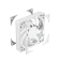 Кулер для корпуса PcCooler F5R120 (120x120x25mm, 4-pin PWM, 86.73CFM, 32dBA, 2200RPM, White) [F5R120 WH]