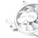 Кулер для корпуса PcCooler F3 T120 ARGB WH (120x120x25mm, 4-pin PWM, ARGB, 46CFM, 21.6dBA, 1800RPM, White) [F3 T120 ARGB WH]