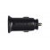 Автомобильное З/У GoPower GPQC11-1U 1USB 18W черный (1/100) [00-00028407]