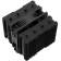 Кулер для процессора Thermalright Peerless Assassin 90 SE (4-pin PWM, 110mm, Ni/CU, 4x6mm, 1x92mm, 32.77CFM, 23.85 dBA, 2200RPM, S: 1700, 1200, 115X, AM5, AM4) [PA90-SE-BL]