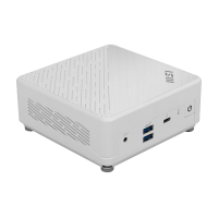 Мини ПК MSI Cubi 5 12M  Intel Core i5 1235U(1.3Ghz)/Gb/noDVD/Int:Intel Iris Xe Graphics/BT/WiFi/war 1y/0.59kg/White/noOS + no KB+M