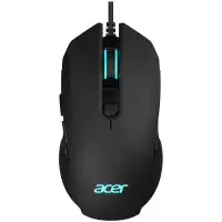 Мышь проводная игровая Acer OMW160 Wired USB Gaming (6400dpi) RGB (8but) black [ZL.MCEEE.00Q]
