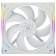 Кулер для корпуса Thermalright TL-M12W (120x124x25mm, 4-pin PWM, ARGB, 47.6CFM, 23.2dBA, 1500RPM, White) [TL-M12W]