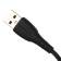 Кабель GoPower GP07M USB (m)-microUSB (m) 1.0м 2.4A силикон черный (1/200/800) [00-00022796]