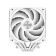 Кулер для процессора PCCooler RZ620 WH (260W, 4-pin PWM, 158mm, Al/Cu, 6x6mm, 2x120mm, 86.73CFM, 32dBA, 1800RPM, S: 1851/1700/1200/115X, AM5/AM4, white) [RZ620 WH]