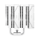 Кулер для процессора PCCooler RZ620 WH (260W, 4-pin PWM, 158mm, Al/Cu, 6x6mm, 2x120mm, 86.73CFM, 32dBA, 1800RPM, S: 1851/1700/1200/115X, AM5/AM4, white) [RZ620 WH]