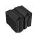 Кулер для процессора PCCooler RT620 Digital BK (250W, 4-pin PWM, LED temp., 157mm, , 6x6mm, 2x120mm, 73.32CFM, 34.9dBA, 2200RPM, S: 1851/1700/1200/115X, AM5/AM4, black) [RT620 Digital BK]