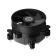 Кулер для ПК PCCooler R120 (95W, 4-pin PWM, 60mm, Al, -mm, 1x95mm, 36.4CFM, 27.8dBA, 2700RPM, S: 1851/1700/1200/115X, black) [R120]