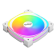Кулер для корпуса PCCooler EF120 ARGB WH (120x120x25mm, 4-pin PWM, ARGB, 37.98CFM, 25.7dBA, 1500RPM, White) [EF120 ARGB WH]