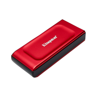 Твердотельный накопитель Kingston External SSD XS1000, 1000GB, Type-C/A, USB 3.2 Gen 2, R/W 1050/1000MB/s, 70x33x14mm, 29g., Red (5 лет) [SXS1000R/1000G]